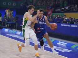World Cup Lithuania Serbia Basketball