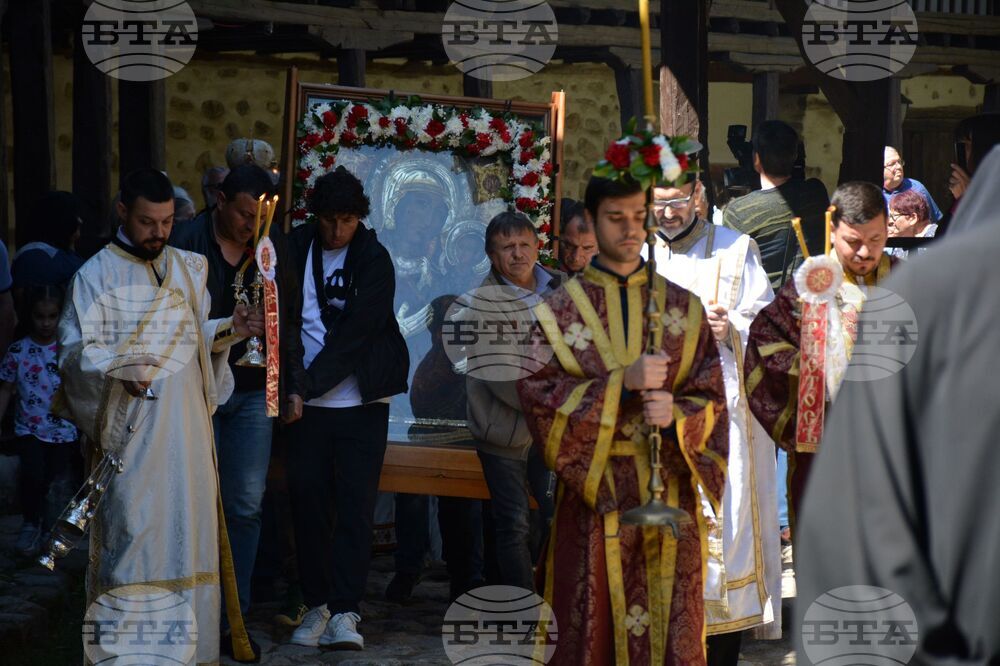 Роженски манастир - литийно шествие