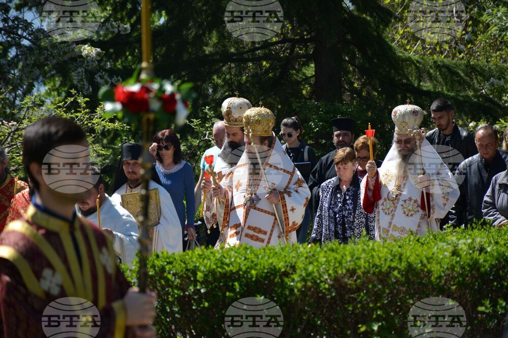 Роженски манастир - литийно шествие