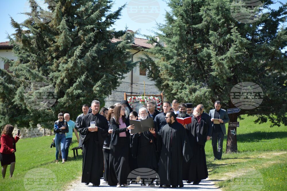 Роженски манастир - литийно шествие