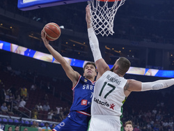 World Cup Lithuania Serbia Basketball