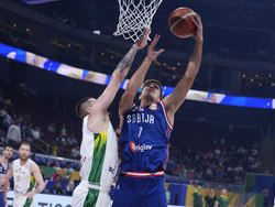 World Cup Lithuania Serbia Basketball