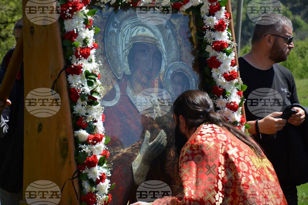 Роженски манастир - литийно шествие