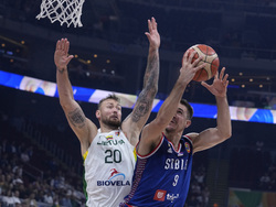 World Cup Lithuania Serbia Basketball