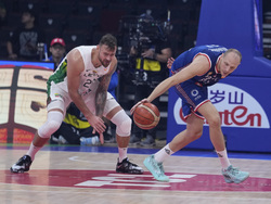World Cup Lithuania Serbia Basketball
