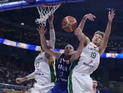 World Cup Lithuania Serbia Basketball