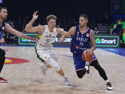 World Cup Lithuania Serbia Basketball