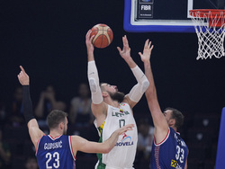 World Cup Lithuania Serbia Basketball