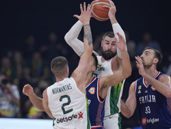 World Cup Lithuania Serbia Basketball