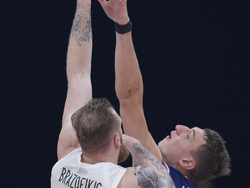 World Cup Lithuania Serbia Basketball