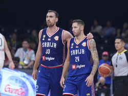 World Cup Lithuania Serbia Basketball