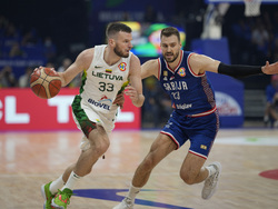 World Cup Lithuania Serbia Basketball