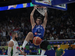World Cup Lithuania Serbia Basketball