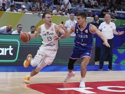 World Cup Lithuania Serbia Basketball