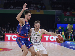 World Cup Lithuania Serbia Basketball