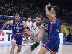 World Cup Lithuania Serbia Basketball