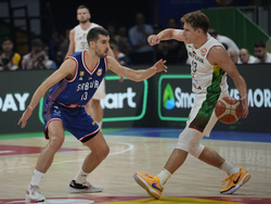 World Cup Lithuania Serbia Basketball