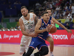 World Cup Lithuania Serbia Basketball