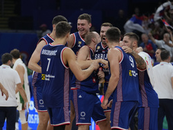 World Cup Lithuania Serbia Basketball