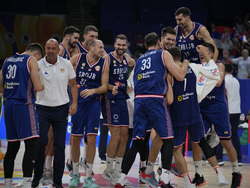 World Cup Lithuania Serbia Basketball