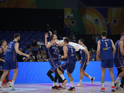 World Cup Lithuania Serbia Basketball