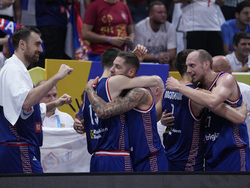 World Cup Lithuania Serbia Basketball