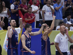 World Cup Lithuania Serbia Basketball