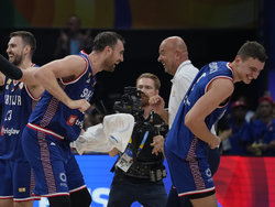World Cup Lithuania Serbia Basketball