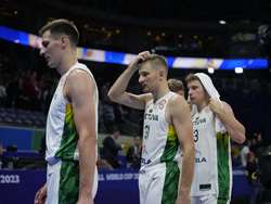 World Cup Lithuania Serbia Basketball