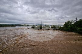 Китен - река Караагач (Китенска) - дъждове - пълноводие