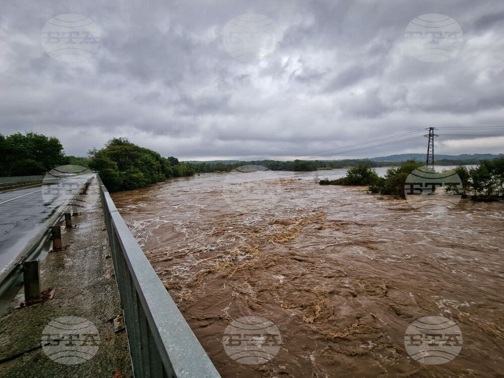 Китен - река Караагач (Китенска) - дъждове - пълноводие