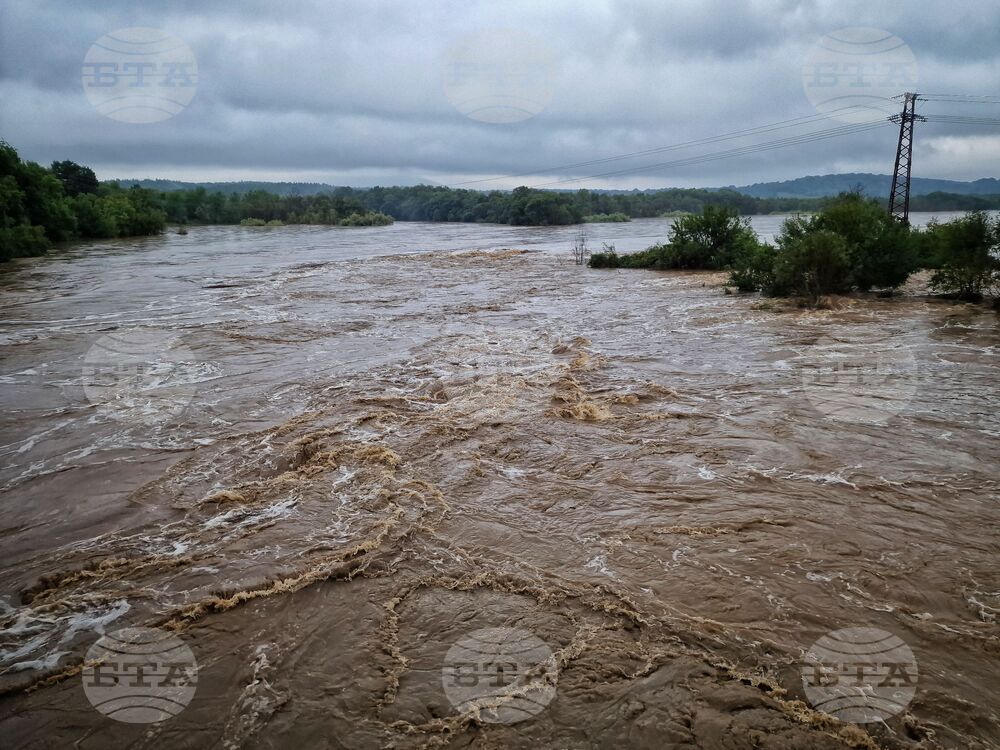 Китен - река Караагач (Китенска) - дъждове - пълноводие