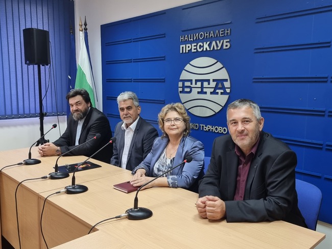 Пресконференция на ВМРО-Велико Търновов във връзка с предстоящия вот за местни органи на властта във Великотърновска област