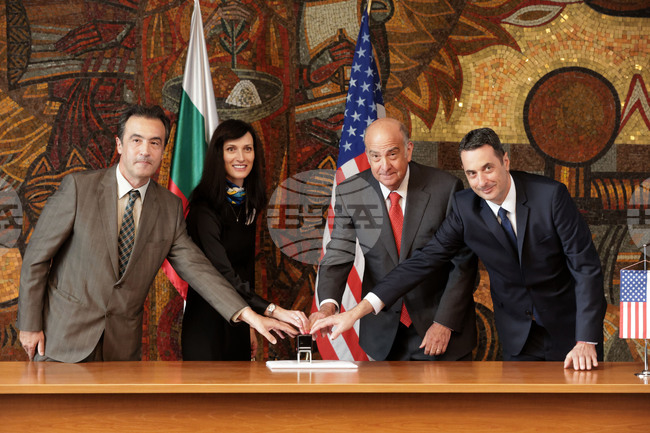 МВнР - България - САЩ - дипломатически отношения - годишнина - пощенска марка