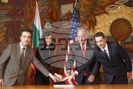 МВнР - България - САЩ - дипломатически отношения - годишнина - пощенска марка