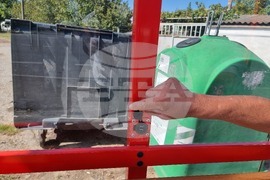 Село Киченица - автобусна спирка - солар