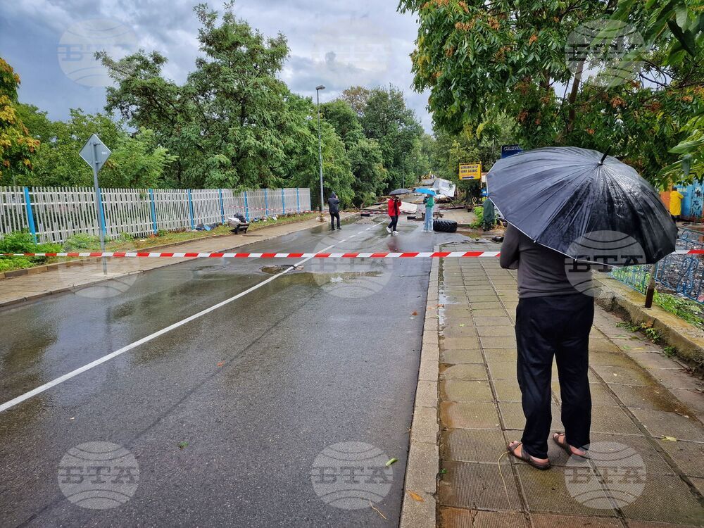 Царево - обилни дъждове - щети