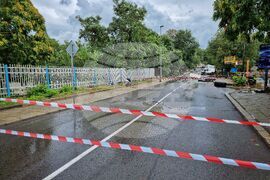 Царево - обилни дъждове - щети