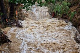 Царево - обилни дъждове - щети - наводнение