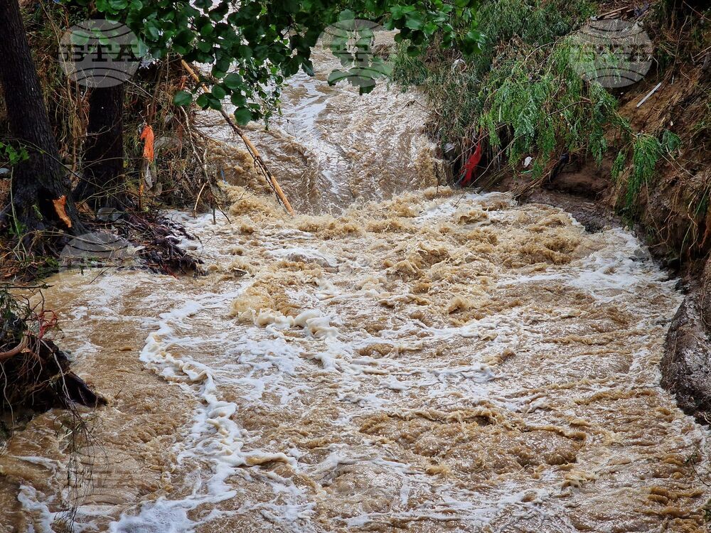 Царево - обилни дъждове - щети - наводнение