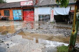 Царево - обилни дъждове - щети - наводнение