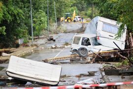 Царево - обилни дъждове - щети - наводнение