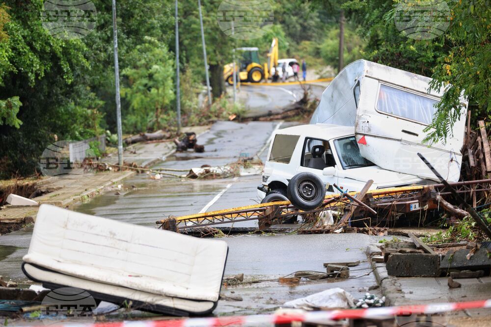 Царево - обилни дъждове - щети - наводнение