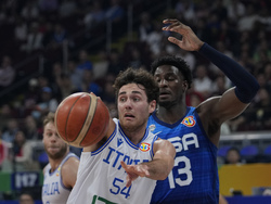World Cup Italy US Basketball