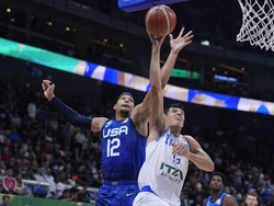 World Cup Italy US Basketball
