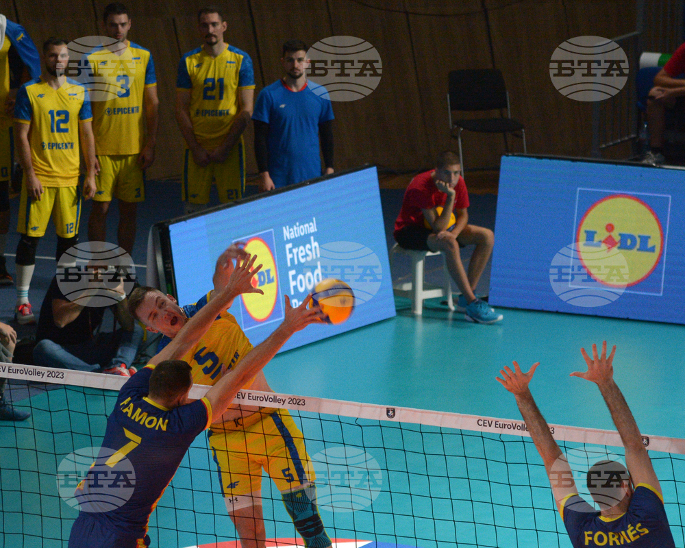 Варна - волейбол - Европейско първенство - Испания - Украйна