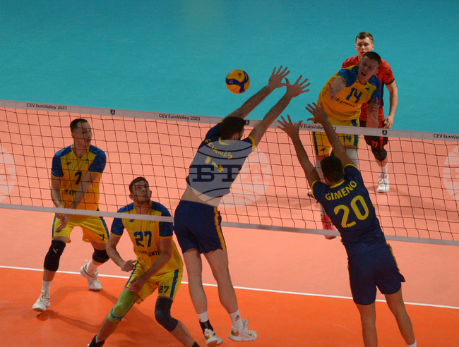 Варна - волейбол - Европейско първенство - Испания - Украйна