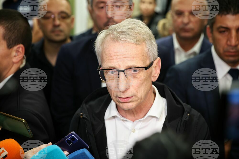 Царево - Николай Денков - посещение - брифинг
