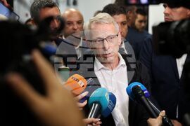 Царево - Николай Денков - посещение - брифинг