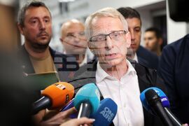 Царево - Николай Денков - посещение - брифинг